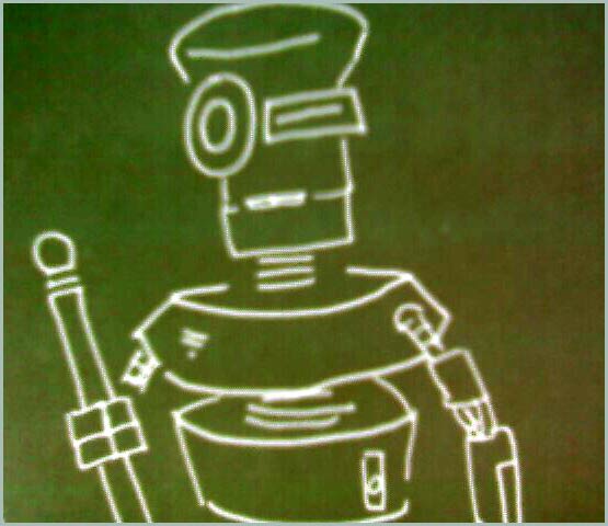 drawing of a bot